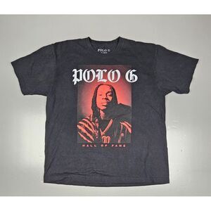Polo G‎ Rap T-Shirt XL. Hall Of Fame Music Hip Hop Tee.